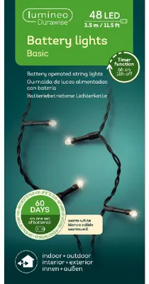 Produktbild von LED Durawise Basic-Beleuchtung L.350cm schwarz/warmes weiß