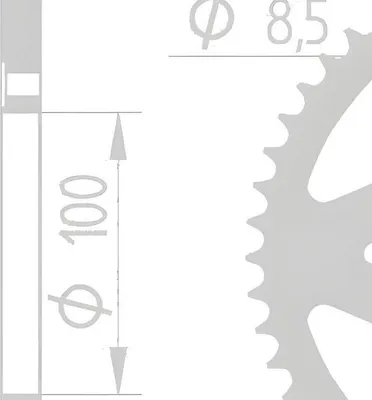 Produktbild von Kettenrad 62Z für Beta RR 50