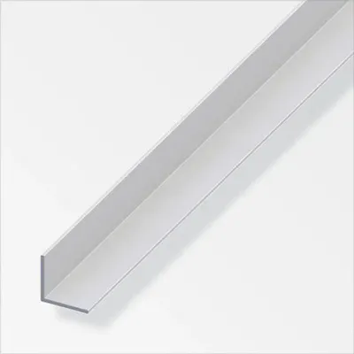 Zdjęcie produktu dla Kątownik aluminiowy anodowany 20x20 mm 1 m ALFER ALUMINIUM