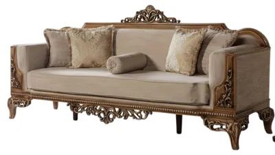 Zdjęcie produktu dla 3-osobowa sofa w klasycznym stylu – komfort dla Twojego salonu