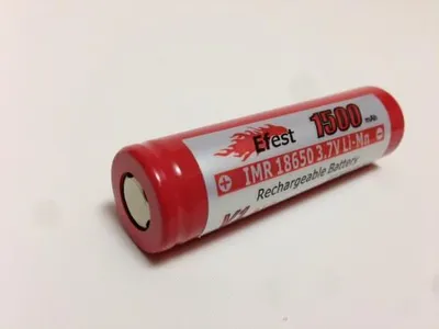 Produktbild von Efest Akku Li-Mn 18650 1500 mAh ungeschützt - 2 Stk