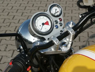 Produktbild von Gabelbrücke LSL 22mm Lenker silber für Triumph Thruxton 865 ccm Bj. 2004 - 2007