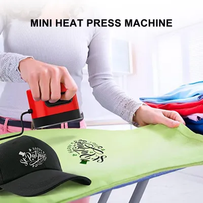 Zdjęcie produktu dla Maszyna do termotransferu na koszulki – mała mini-prasa do nadruku na koszulkach