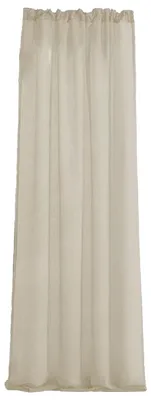Image de Rideau à galon fronceur Voilage Beige 140x280cm VESKARA
