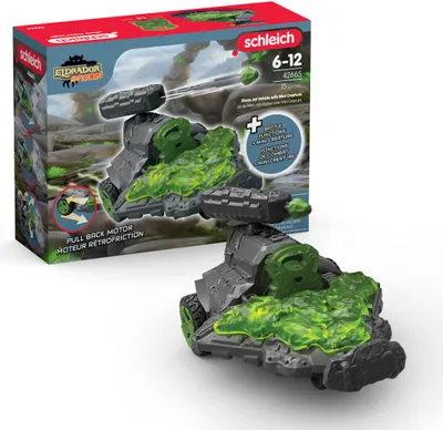 Produktbild von Schleich Eldrador Creatures Stein Düsenjet Fahrzeug mit Mini Cretaure