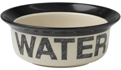 Immagine prodotto di Ciotola per acqua in pietra naturale per cani e gatti, 2 tazze, diametro 15 cm