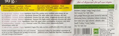 Produktbild von Mr. Ghorbani- Fruchtleder Pflaume 90g Lavashak,