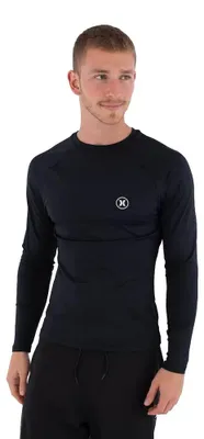 Obrázek produktu pro Hurley Slim Fit Icon Circle, dlouhý rukáv, ochrana proti slunci, černá, velikost M, pánská