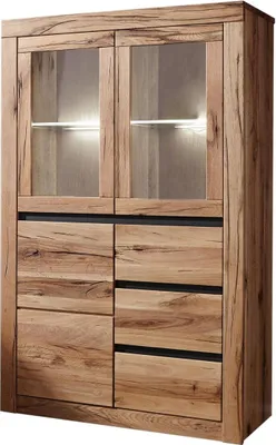 Immagine prodotto di MASSIVMOEBEL24 | MONTREUX #123 Credenza in legno di cerro - oliato / natur 95x45x150