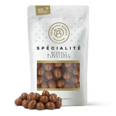 Zdjęcie produktu dla Migdały w Mlecznej Czekoladzie 200 g