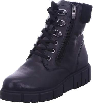 Zdjęcie produktu dla Caprice buty damskie sznurowane 29145-36, 29145-37, 29145-38, 29145-39, 29145-40 CAP-9-26153-43 czarny nappa 38