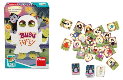 Image de Bubu Party, jeu de société pour enfants dans une boîte de 9 x 13 x 4 cm