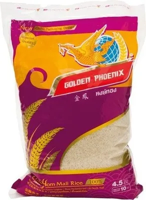 Produktbild von Golden Pheonix Thai Duftreis Langkorn (4,54kg) | Jasmine Rice | Superior Quality