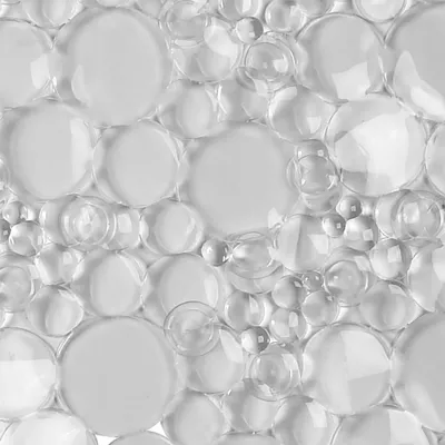 Produktbild von Badewannenboden pvc 69x36cm blasen - transparent - Tendance