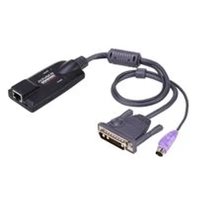 Obrázok produktu pre ATEN KA7130, Čierna, 13W3 + PS/2, RJ-45, Samec/Samica, Plast, 120 g