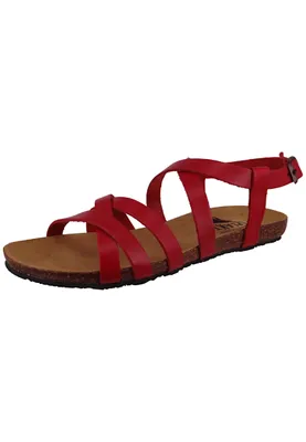 Produktbild von Plakton Damen Komfort Sandalen MAM VALI Vaquetilla 575184 Rot