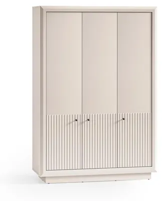 Zdjęcie produktu dla FURNLUX Szafa Solo, kolor beżowy, 138 cm / Główny kolor: beżowy / Wymiary: 138 x 200 x 53 cm