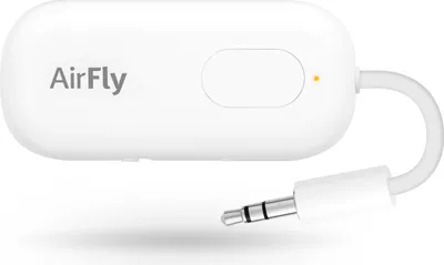 Produktbild von Twelve South AirFly Pro | Bluetooth Audio Adapter Audio-Transmitter/Empfänger für bis zu 2 AirPods/Bluetooth-Kopfhörer kompatibel mit Fahrzeugen/TV/PC/Laptop/Tablet/Spielkonsole/Stereoanlage