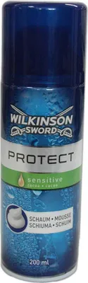 Productafbeelding van Wilkinson Protect Scheerschuim voor Gevoelige Huid, 200 ml