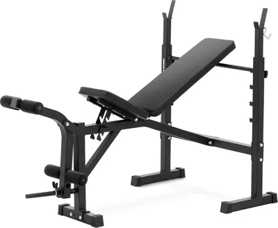 Zdjęcie produktu dla Ławka Ławeczka Treningowa Pod Sztangę Regulowana Do 100 Kg
