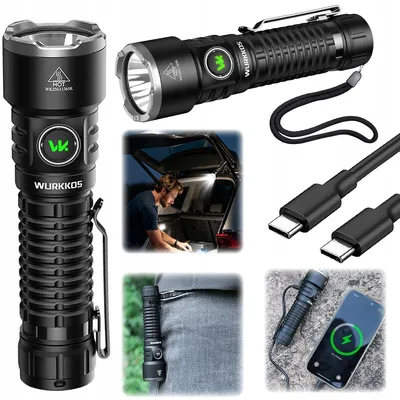 Zdjęcie produktu dla Mocna Latarka Akumulatorowa LED Wurkkos TS28 3200lm USB-C IPX8