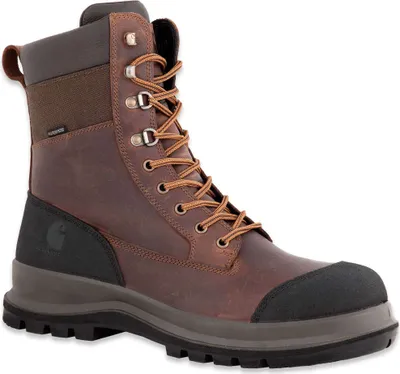 Produktbild von Carhartt detroit 8' s3 waterproof high boot F702905, Farbe:dark brown, Größe:46