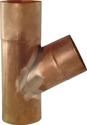 Produktbild von Zambelli Rohrabzweig Kupfer rund 72° Ø 100 mm