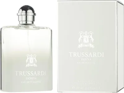 Obrázek produktu pro Trussardi Donna, Ženy, 100 ml, Nedoplnitelná lahvička, Citronová barva, Meloun, Yuzu, Jasmín, Pomerančový květ, Leknín, Cedrové dřevo, Pačuli, Santalové dřevo, Vanilka