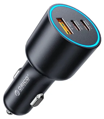 Productafbeelding van Orico HyperDrive 165W USB-A + 2x USB-C autolader
