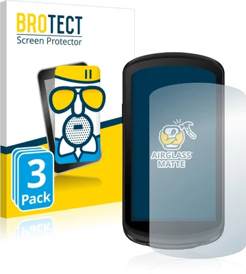 Produktbild von 3x BROTECT Entspiegelungs Schutzglas für Garmin Edge 1040 Solar Schutzfolie Panzer Folie Glas Display Schutz matt