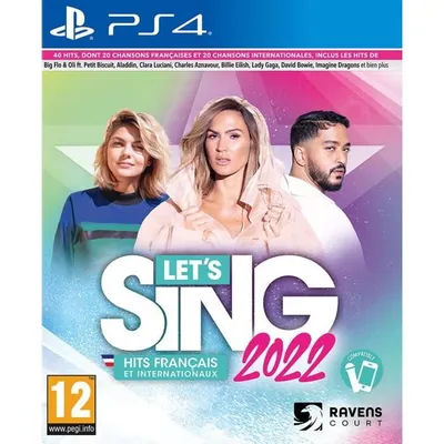 Obrázok produktu pre Ravenscourt Let’s Sing 2022, PlayStation 4, Očakávané hodnotenie