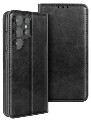Immagine prodotto di Avizar, custodia a portafoglio in Pelle finta con supporto per Galaxy S26 Ultra, nero