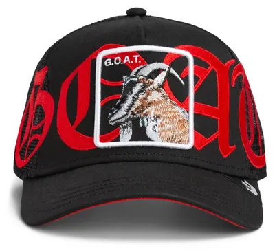 Produktbild von Goorin Bros. Old English Goat Trucker Cap Void Black