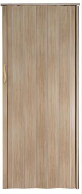 Produktbild von Falttür Schiebetür Eiche/Sonoma Farben H. 202 cm für Türbreite bis 96 cm st3js Neu teils vormontiert