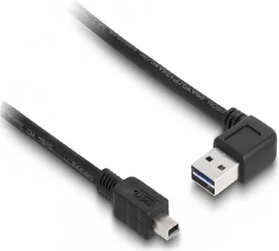 Productafbeelding van Delock Kabel, USB 2.0-A, 90 graden gebogen