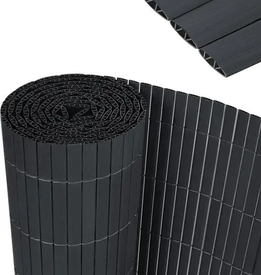 Image de Protection pour jardin et terrasse - Structure en forme de "W" - Conception robuste - 200 x 900 cm - Anthracite