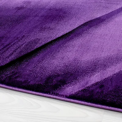 Produktbild von Villa Möbel Miaique Wohnzimmer-Teppich, Designteppich, Abstrakt Design, Farbe:Lila, Grösse:80x150 cm