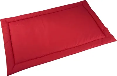 Obrázok produktu pre Vodotesné psie lôžko veľkosti 120 x 75 cm – robustné, ľahko udržiavateľné, z materiálu Codura, podložka pre malé, stredné a veľké psy, pre vnútorné aj vonkajšie použitie – farba – červená