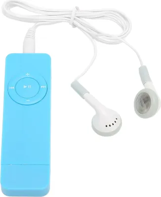 Produktbild von MP3-Player mit verlustfreier Klangunterstützung, bis zu 64 GB, Mini-Musikplayer für Studenten, für unterwegs, blau