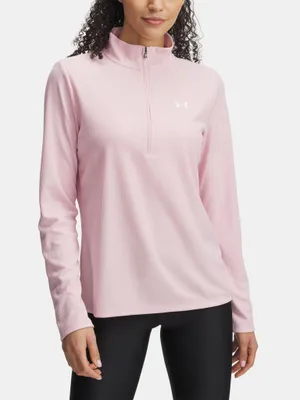 Obrázok produktu pre Under Armour Dámske tričko Tech Rib 1/2 Zip 1389857-647__XS