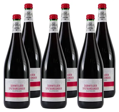 Produktbild von Landhaus Dornfelder Spätburgunder -halbtrocken- (6 x 1,0L)