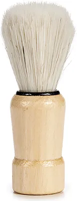 Produktbild von RASIERPINSEL 10cm mit Holzgriff Buche Rasur Pinsel Nassrasur Rasieren 28