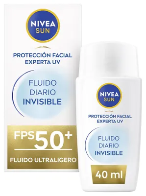 Productafbeelding van Zonnebeschermingsvloeistof Nivea Sun SPF 50+ 40 ml, onzichtbaar