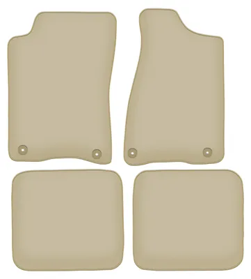 Immagine prodotto di Tappetini in velluto PREMIUM beige compatibili con Audi 80 B3 (1986-1991, berlina) – con fissaggi – su misura
