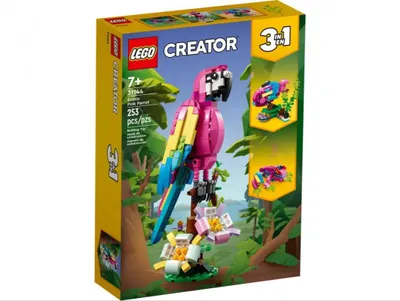 Obrázek produktu pro LEGO® Creator 3 v 1 31144 Exotický růžový papoušek