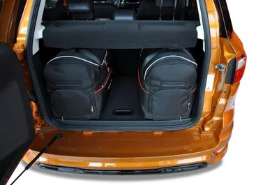 Produktbild von Ford Ecosport 2017+ Kofferraumtaschen Set 3 Stk