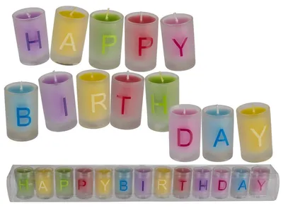 Immagine prodotto di Candele di buon compleanno GiftyCity