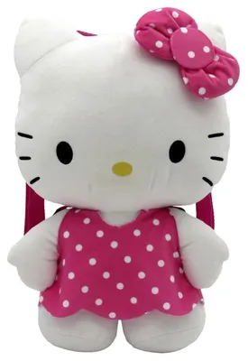 Productafbeelding van Cyp Brands - Hello Kitty, roze pluche rugzak, 35 cm, voor kinderen en fans