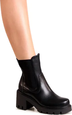 Produktbild von topschuhe24 2578 Damen Plateau Stiefeletten Halb Stiefel, Farbe:Schwarz, Größe:39 EU