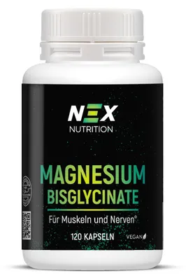 Produktbild von NEX Magnesium Bisglycinate Kapseln